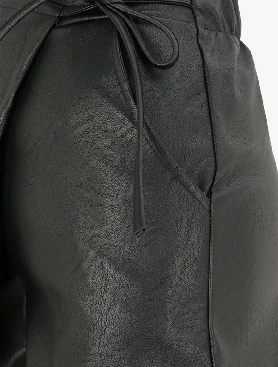 Korte portemonnee-stijl imitatie - Zwart - Image 3