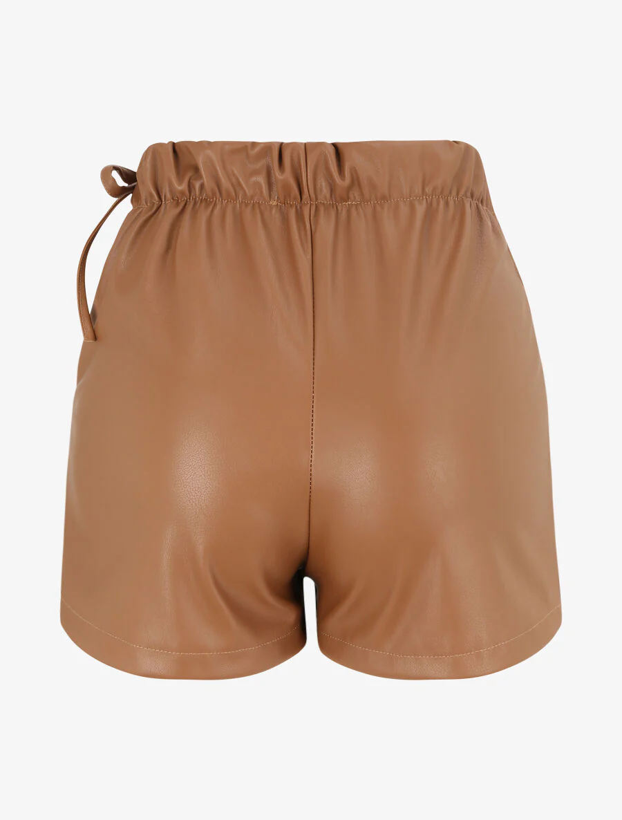 Korte portemonnee-stijl imitatie - Kameel - Image 2