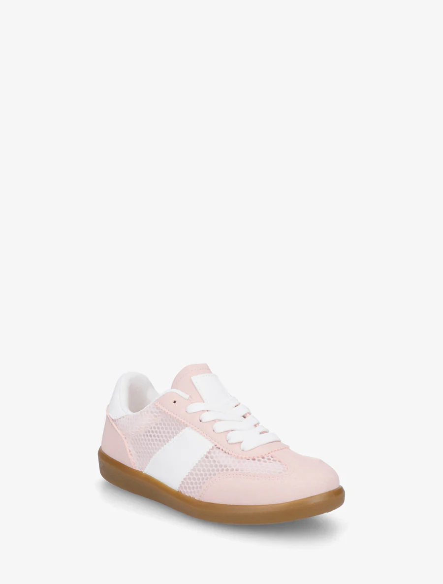 Lage geperforeerde sneakers - Roos - Image 2