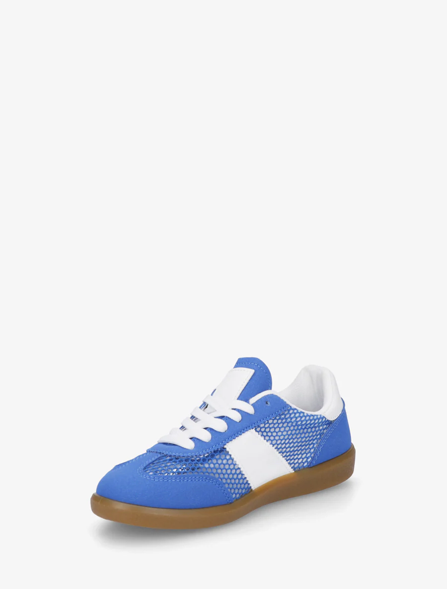 Lage geperforeerde sneakers - Koningsblauw - Image 3