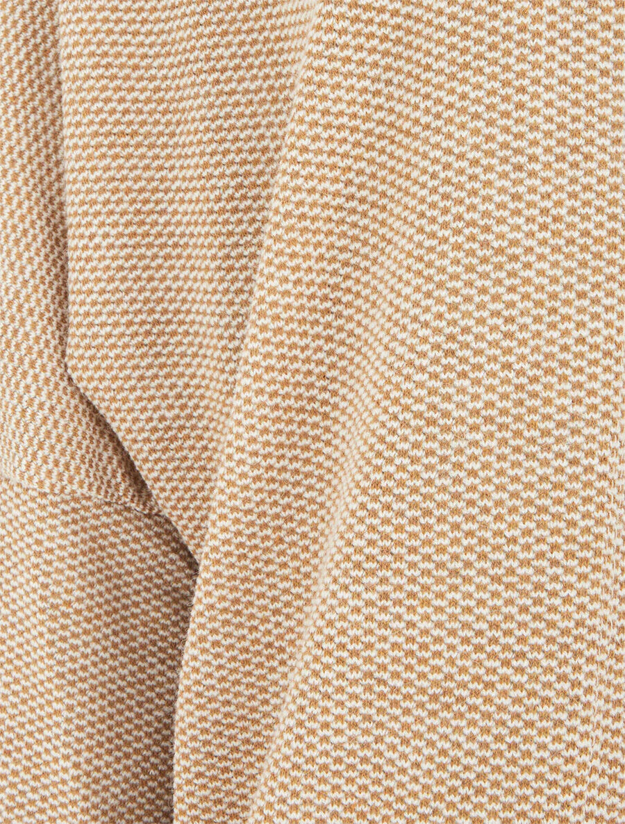Lang vest met lange mouwen - Kameel - Image 3
