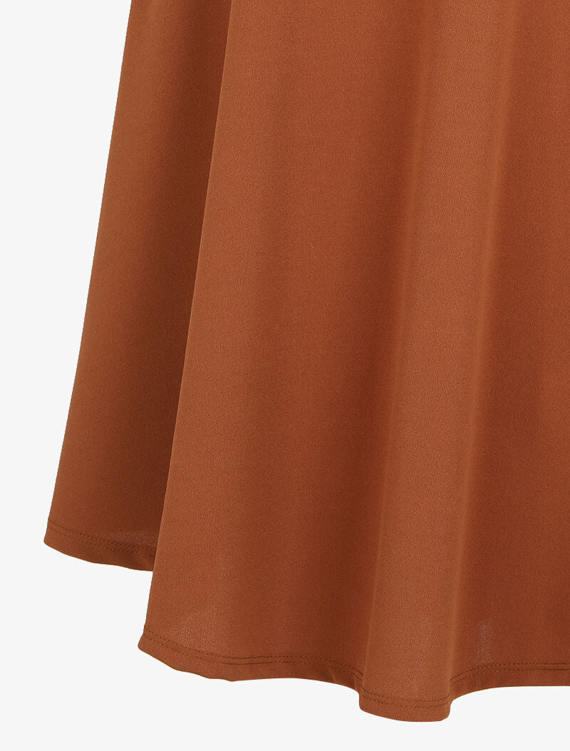 Lange klokrok - Camel - Image 3