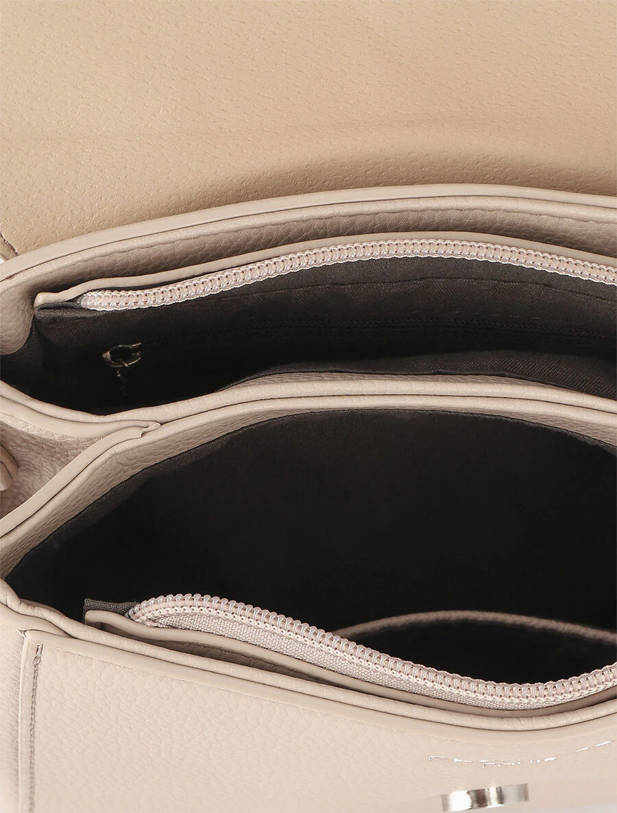Lois handtas - Beige - Image 4