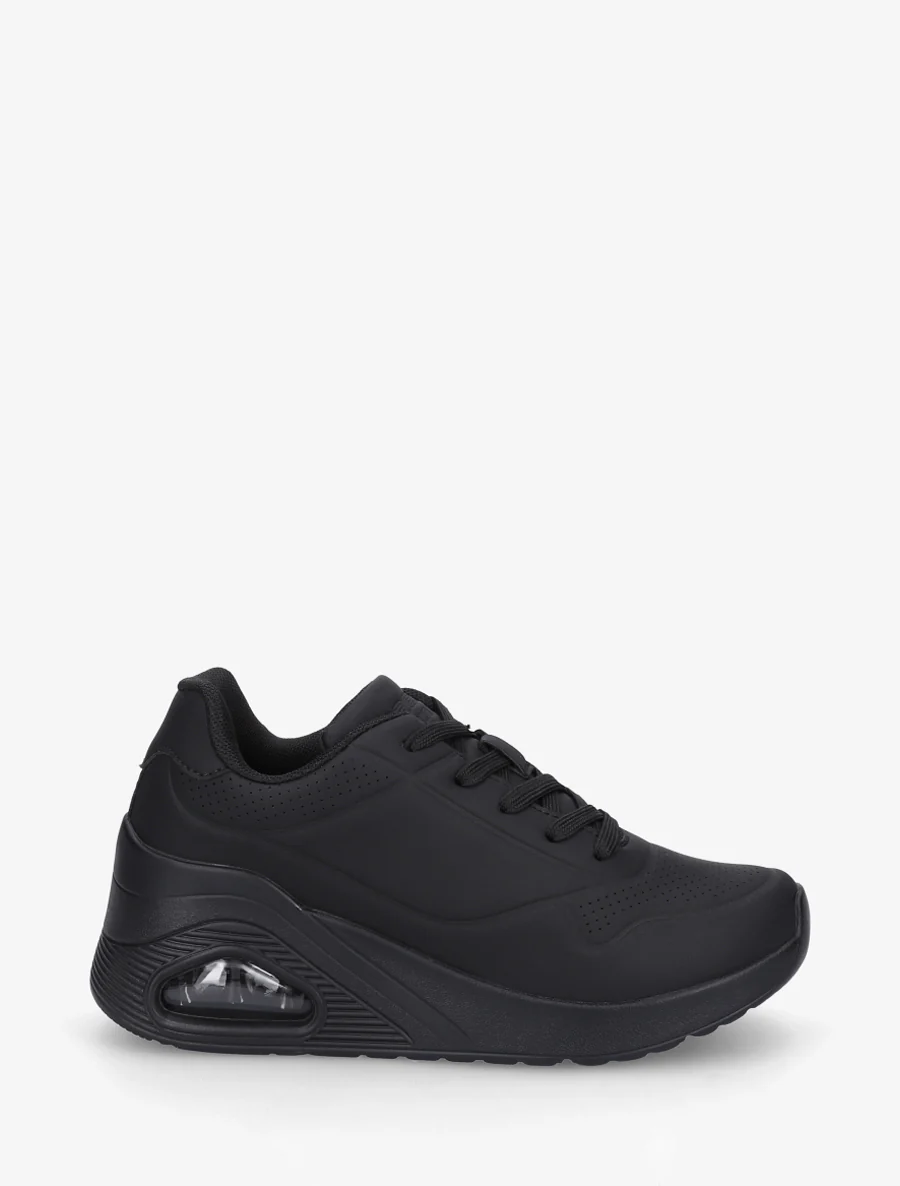 Luchtkussen zool sneakers - Zwart