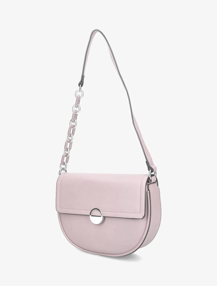 Maja schoudertas - Metallic roze - Image 2