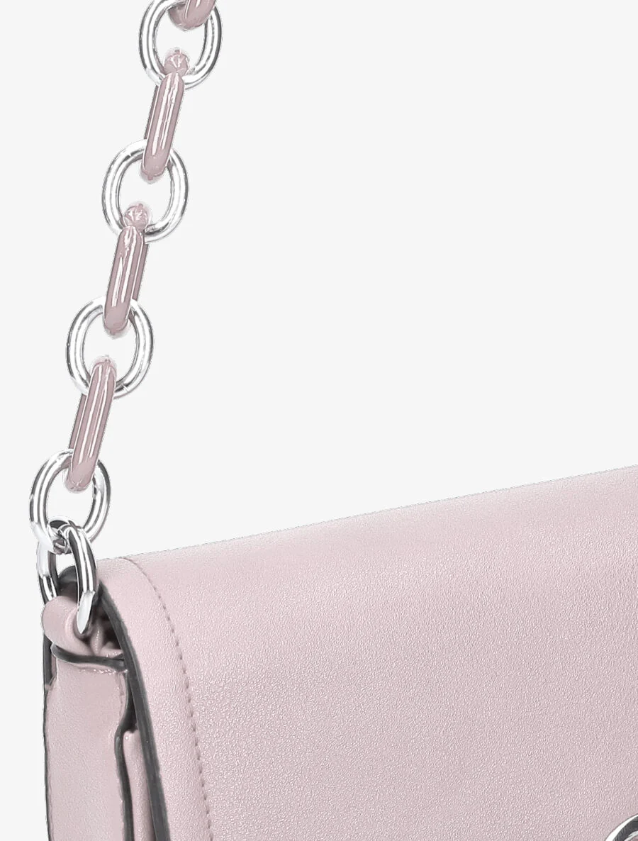 Maja schoudertas - Metallic roze - Image 5