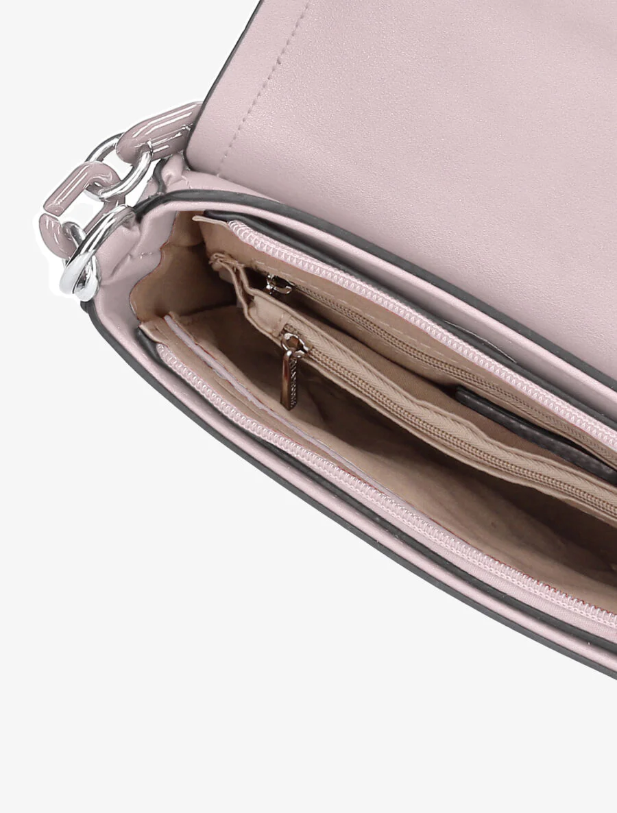 Maja schoudertas - Metallic roze - Image 6