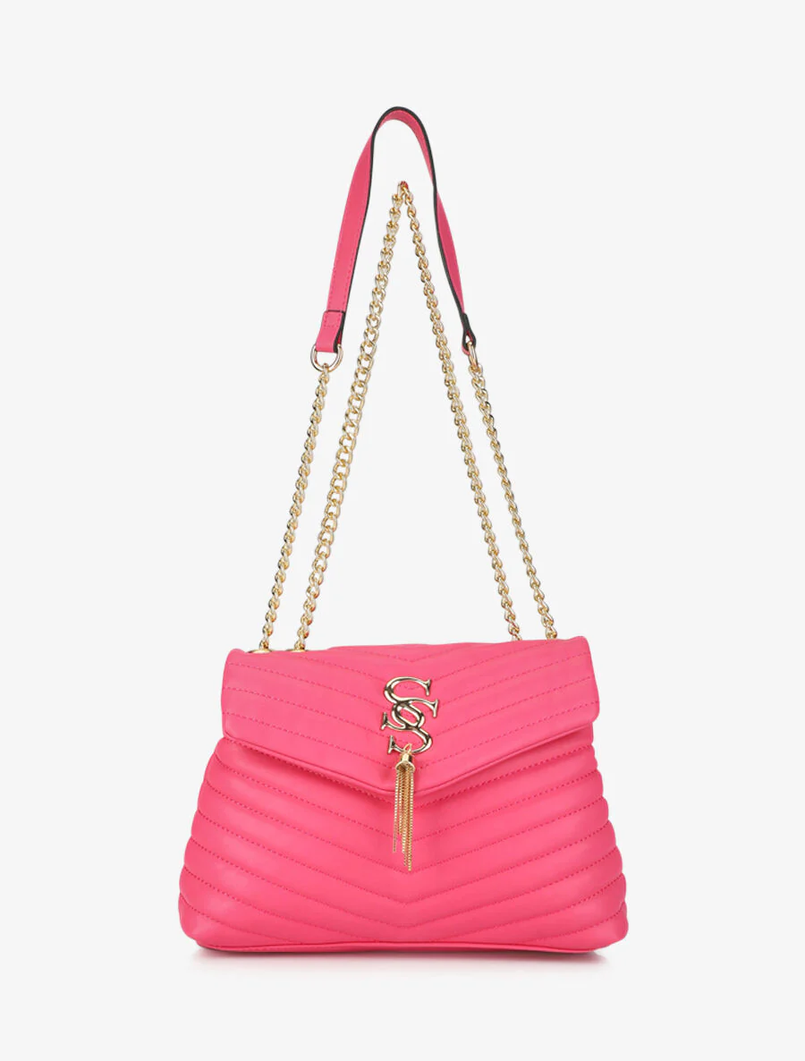 Megan schoudertas - fuchsia - Image 3