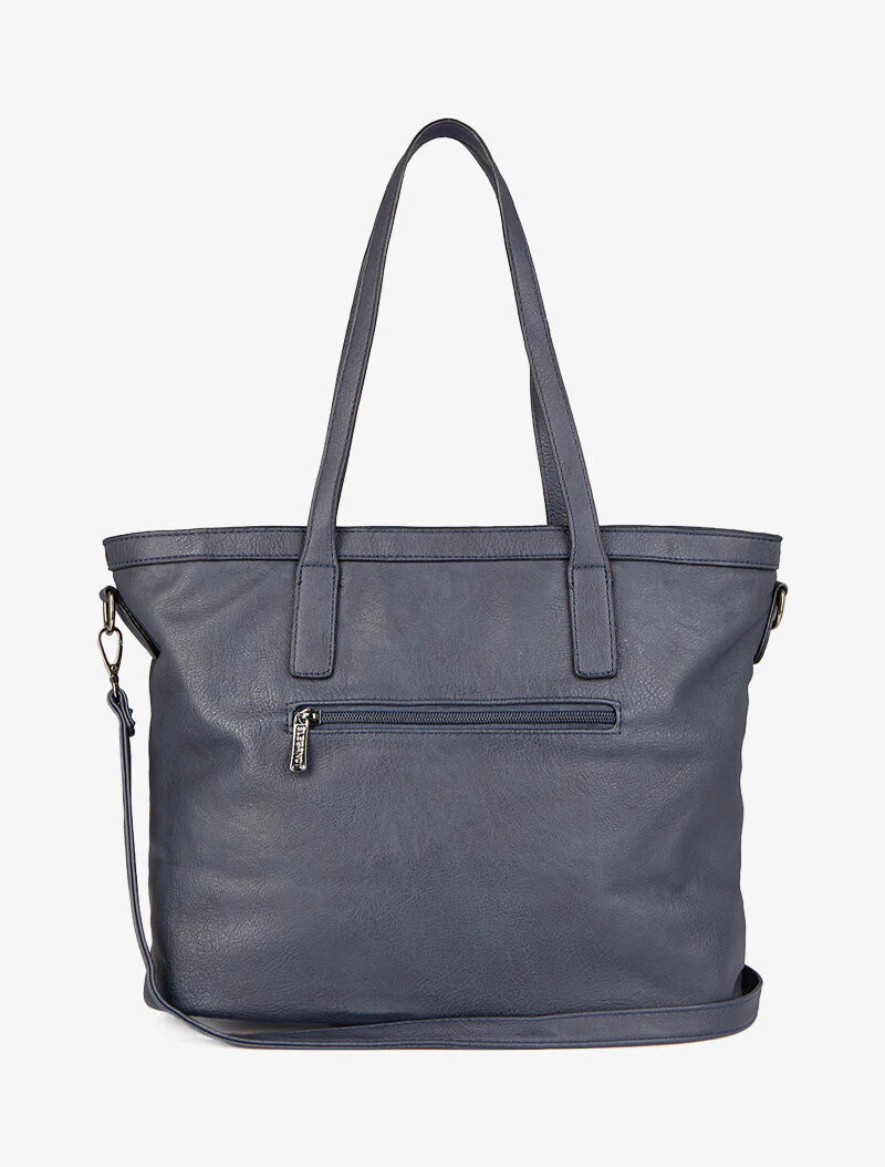 Melinda boodschappentas met zak - Blauw - Image 3