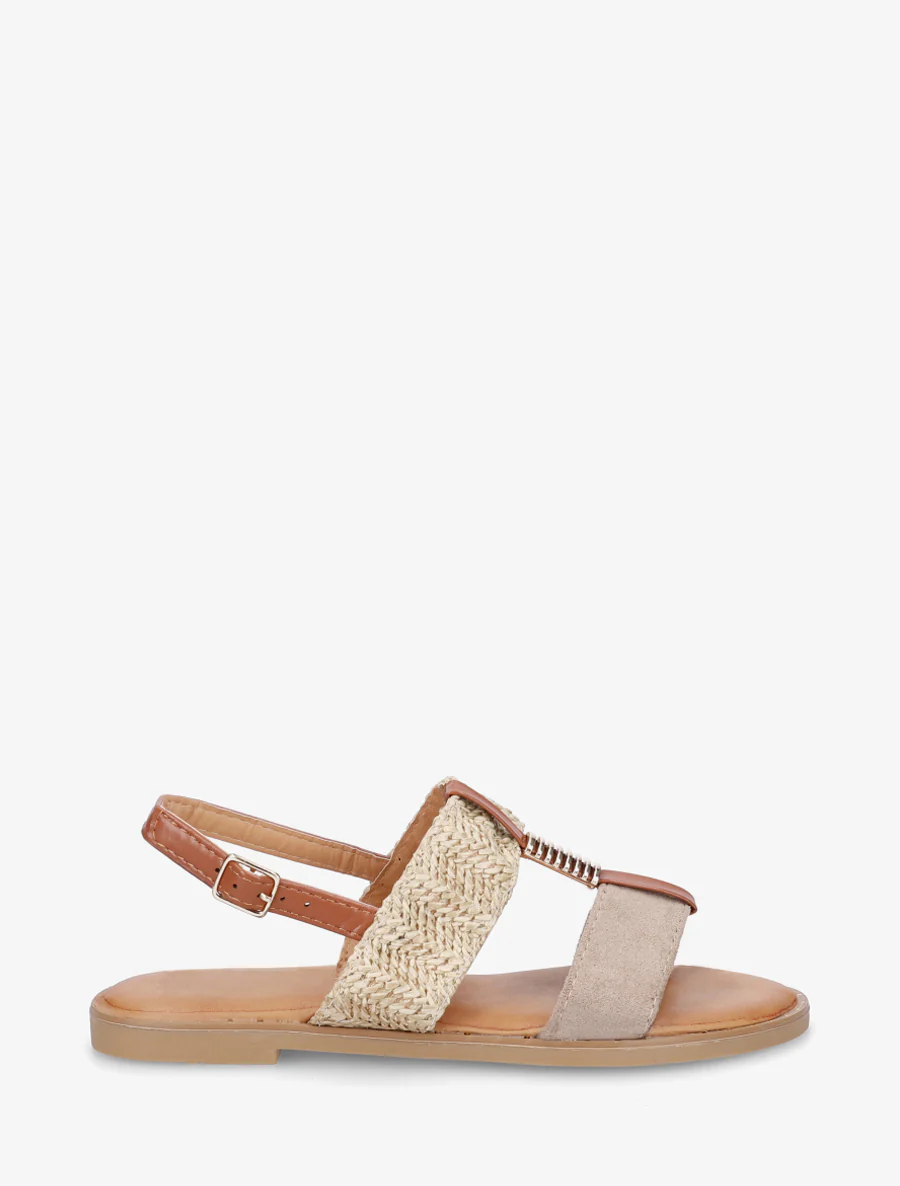Metallic juweel sandalen - Mol