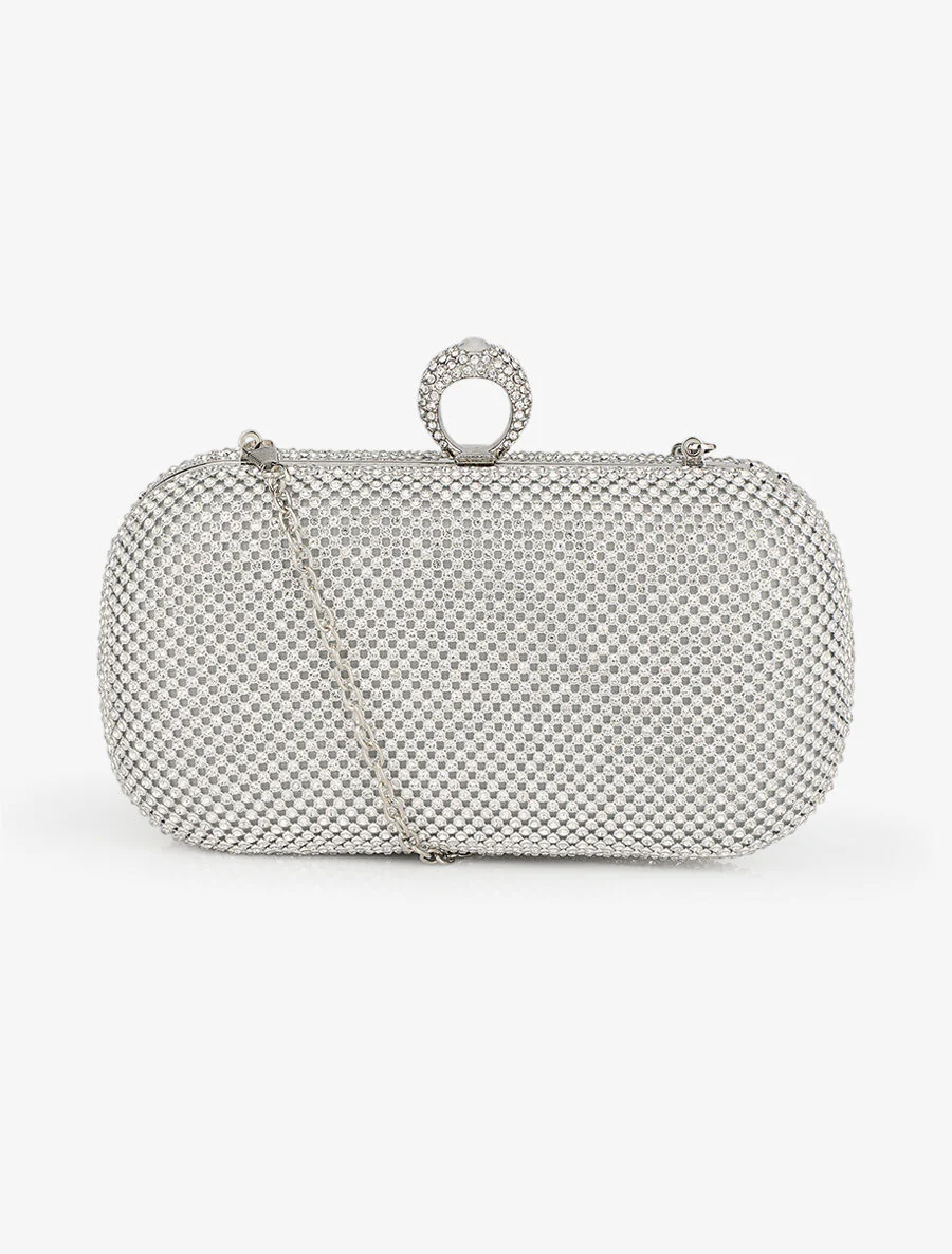 Minaudière Kalani - Zilver