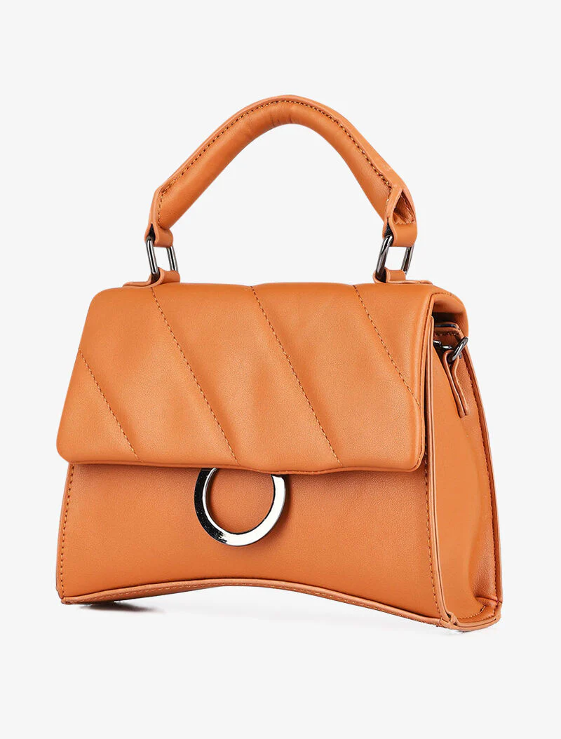 Mini tas Aurélie - Camel - Image 2