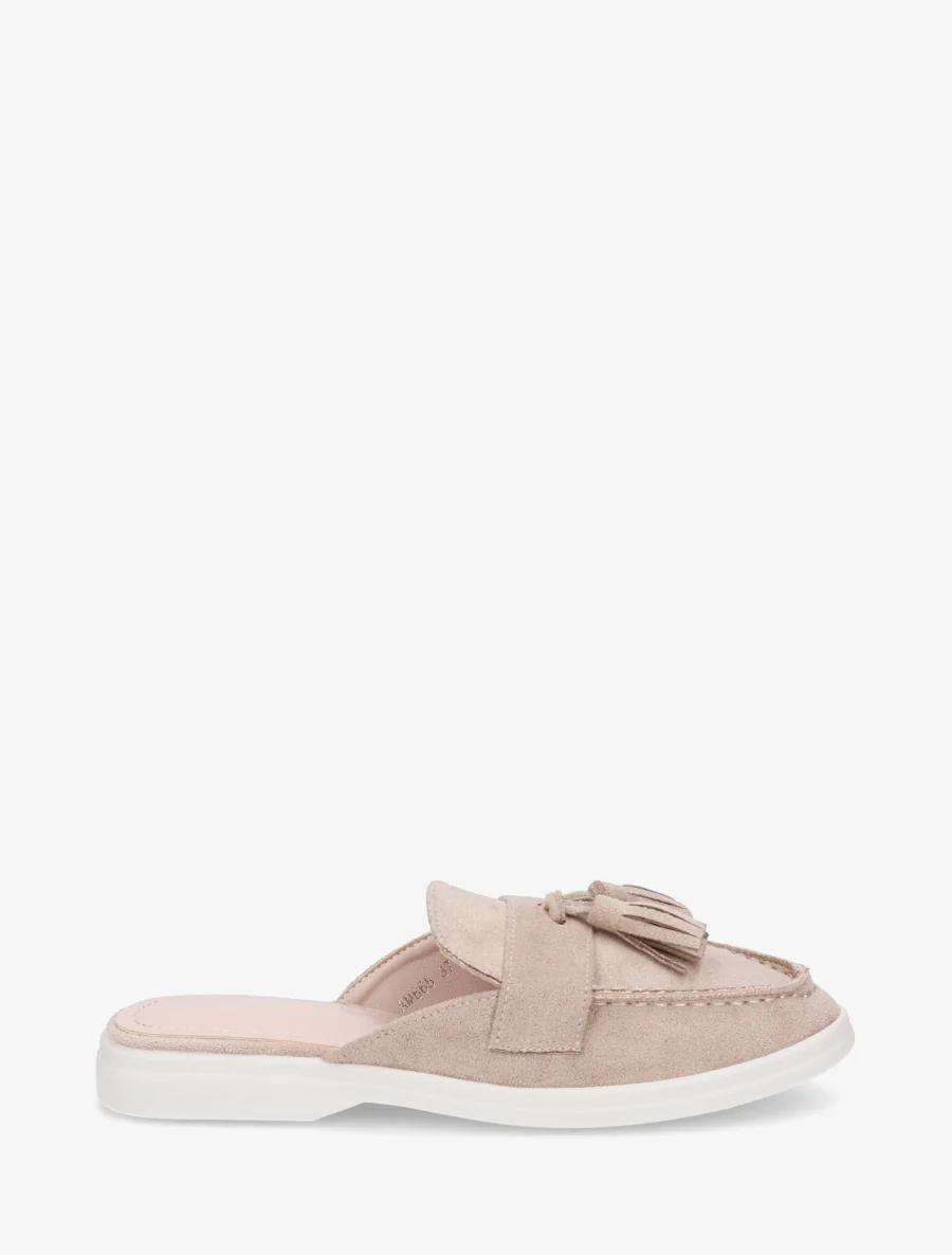 Mocassin muiltjes met kwastjes - Mol