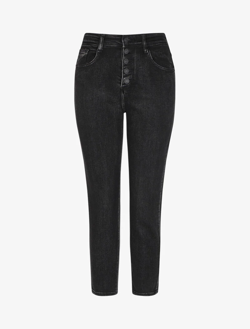 Moeder jeans 7/8 - Antraciet
