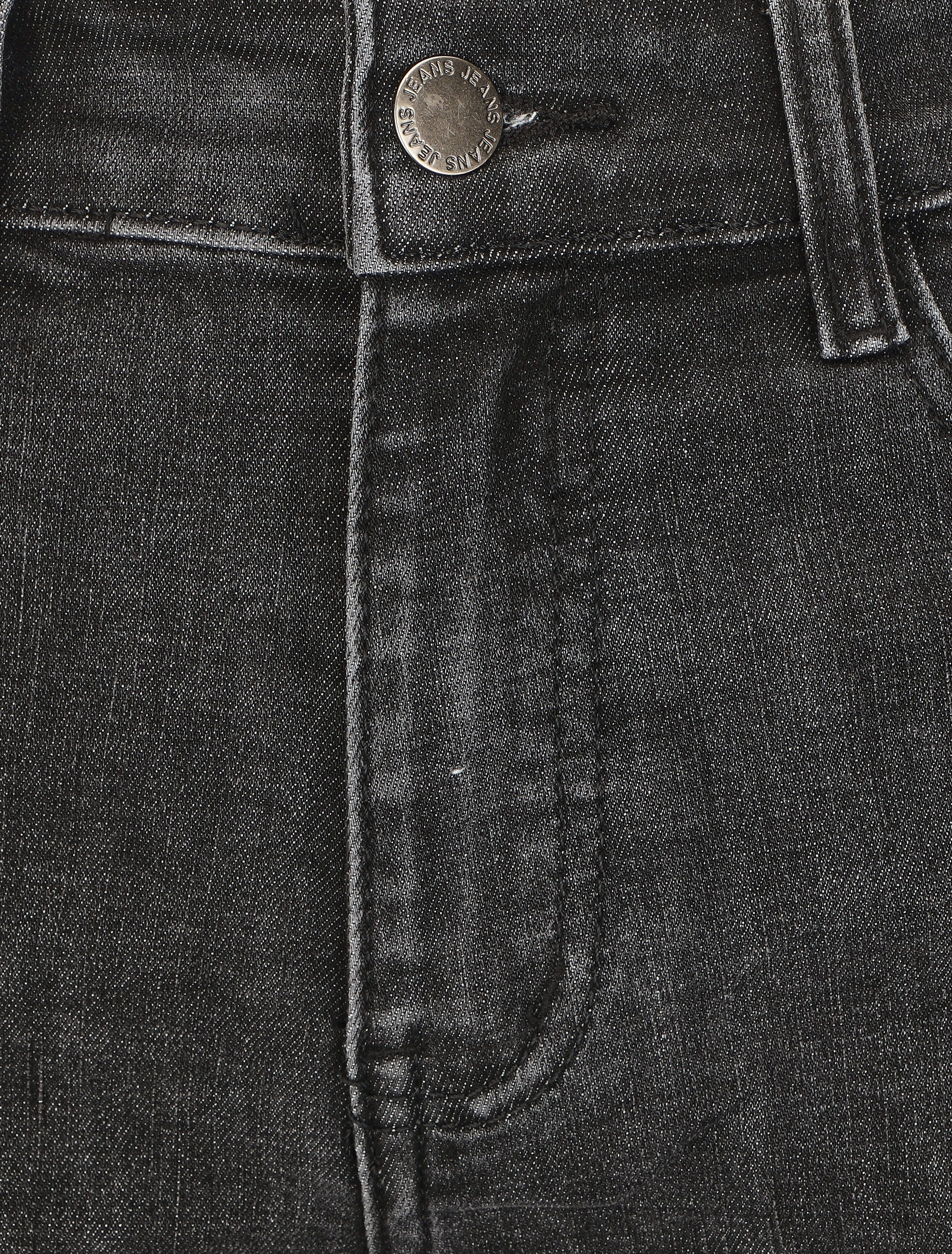 Mom jeans met hoge taille - Antraciet - Image 6