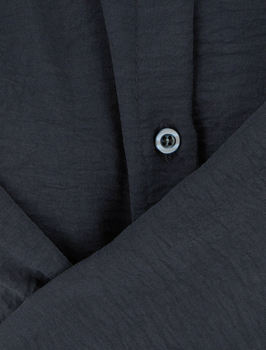Mouwloze overslag jumpsuit - Marine - Image 3