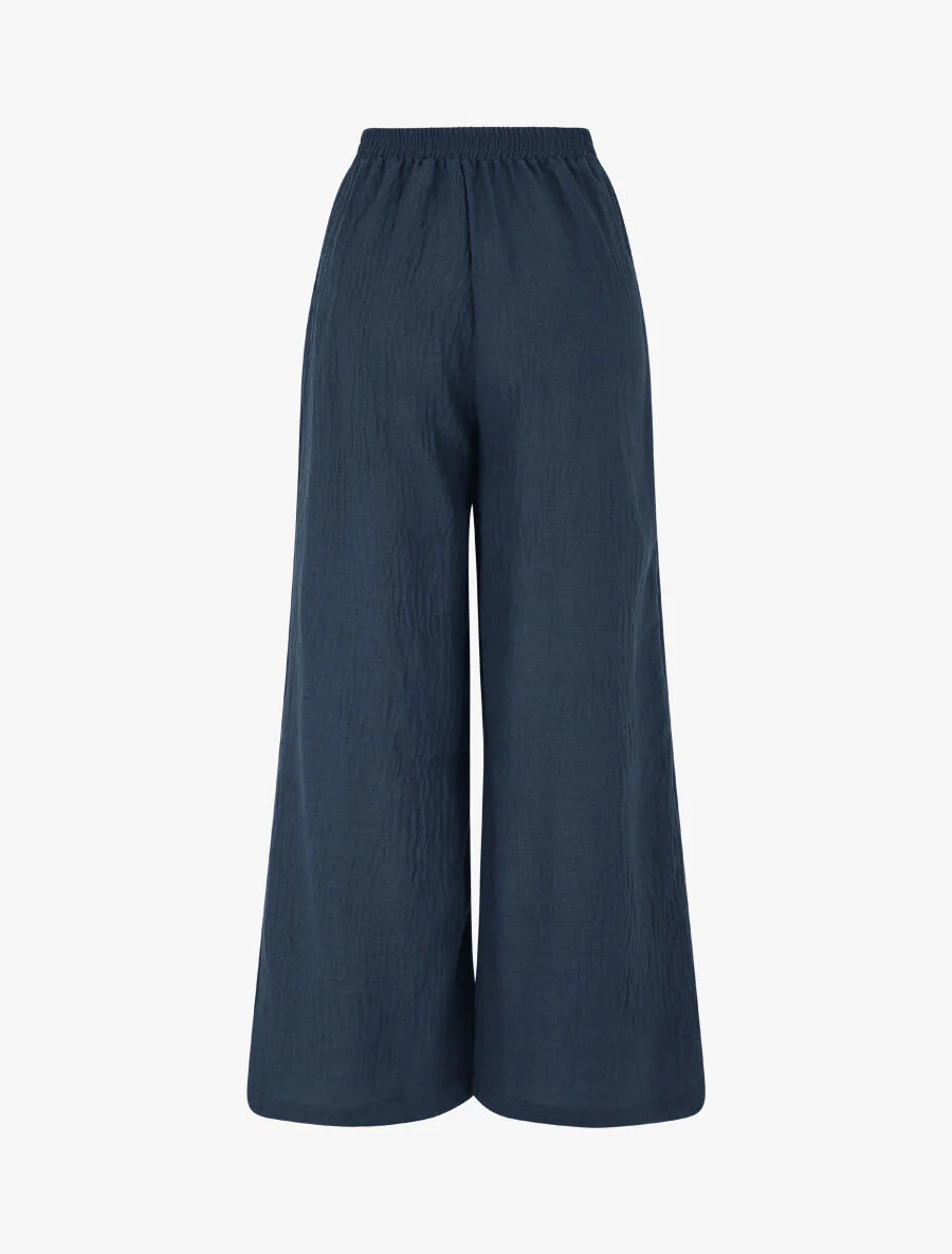 Mouwloze top en broek - Olie blauw - Image 5