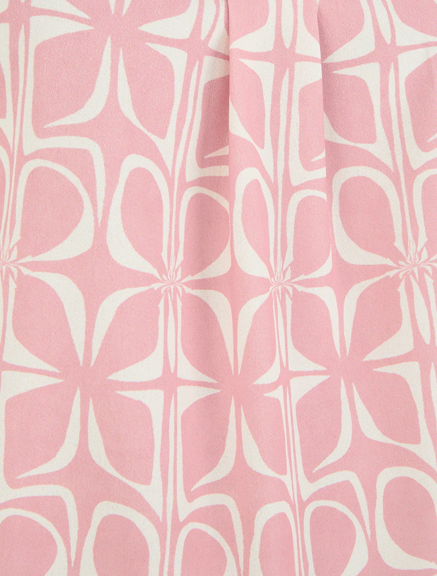 Mouwloze top met grafische print - Roos - Image 3