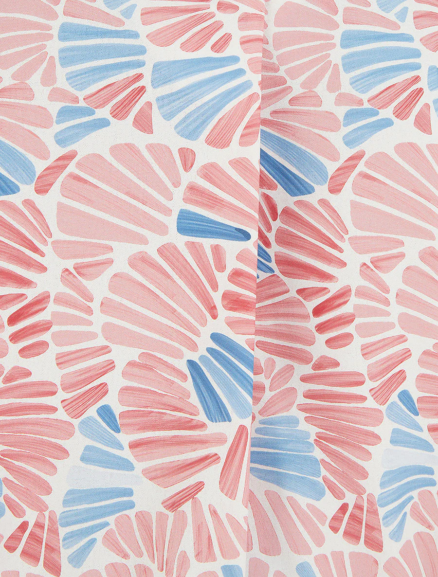 Mouwloze top met mozaïekprint - Roos - Image 3