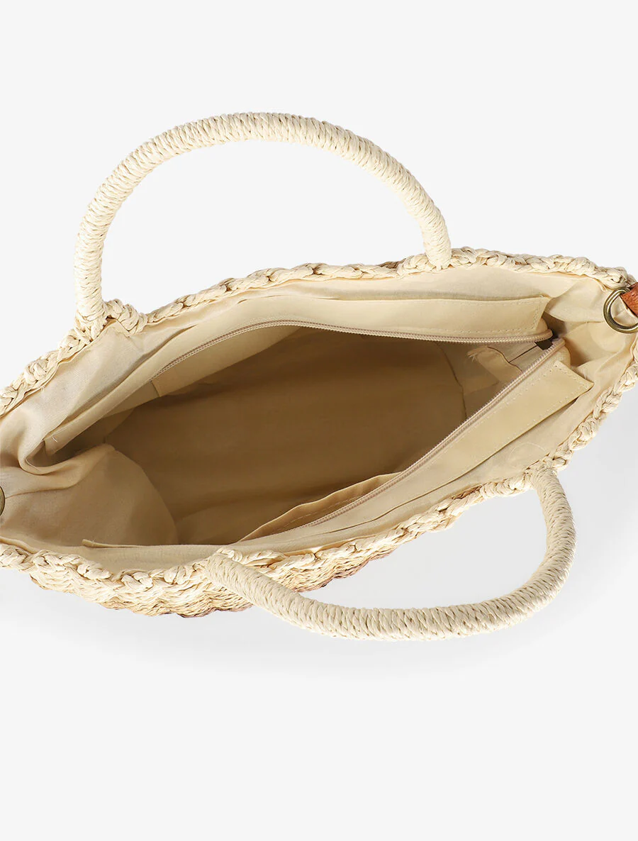Nana handtas - Roze/beige - Image 4