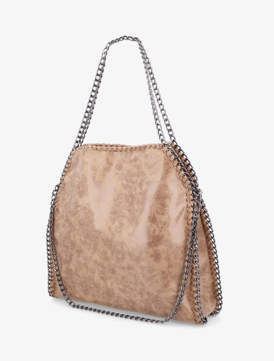 Noura Shopper Tas - Camel - Image 2