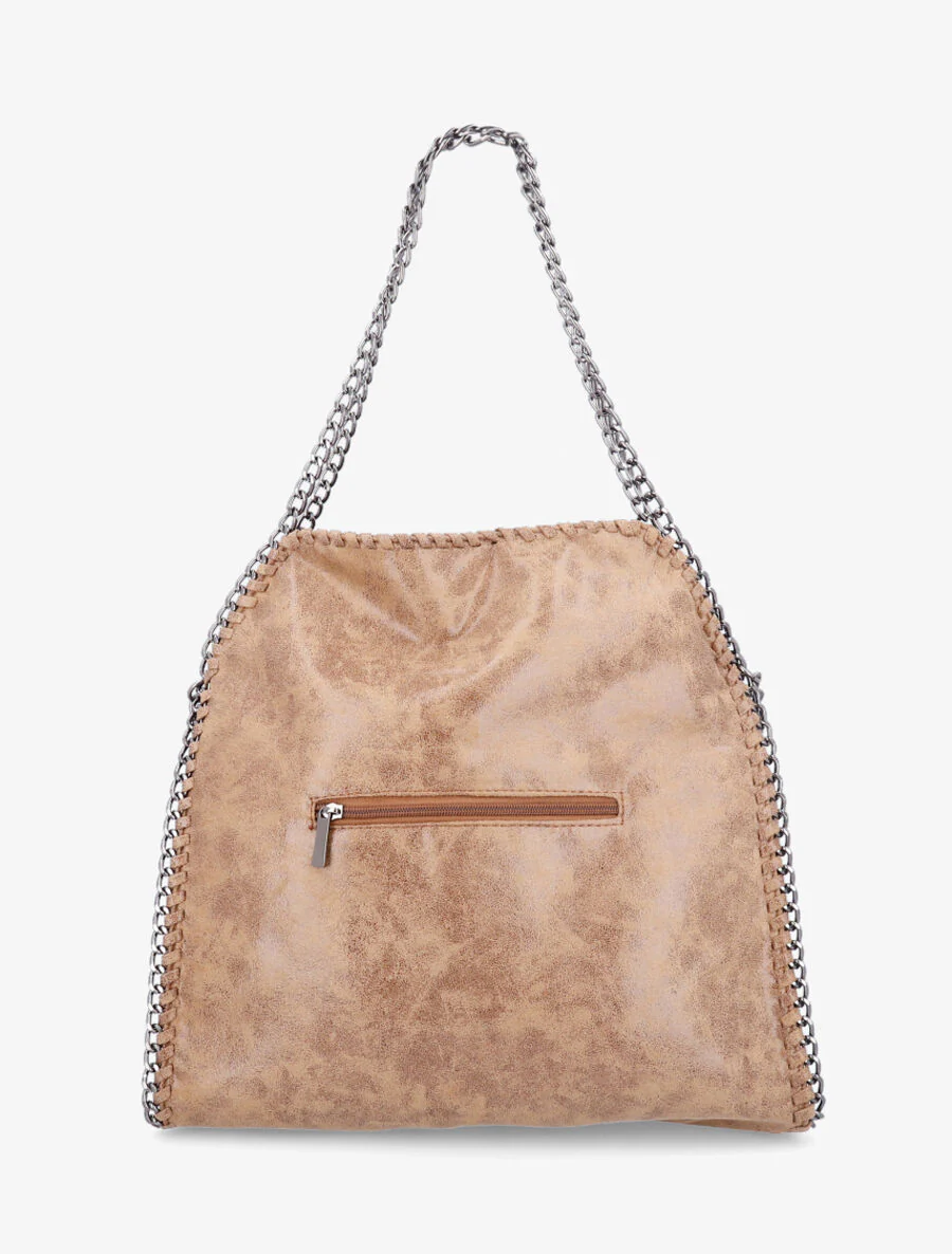 Noura Shopper Tas - Camel - Image 3