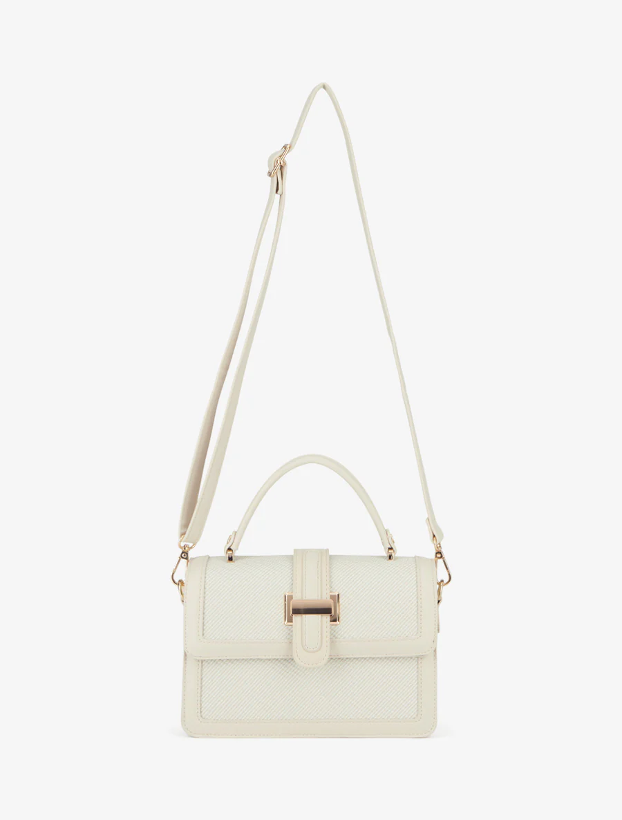 Opal schoudertas - Beige - Image 3