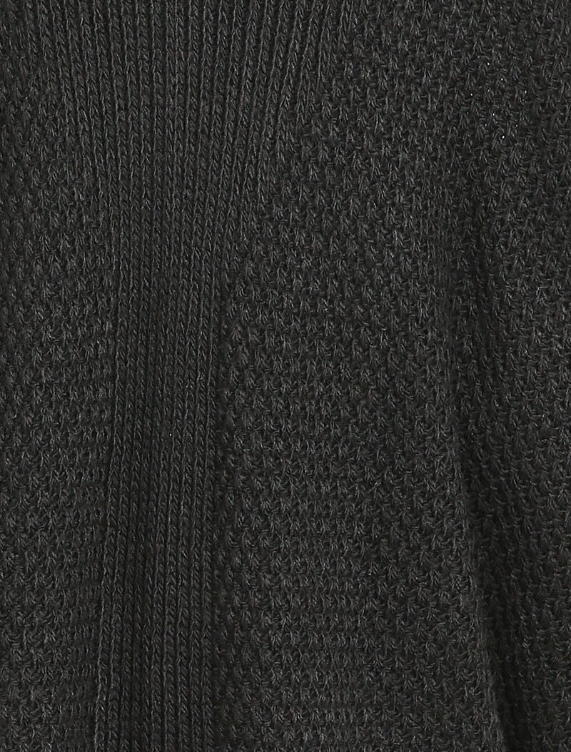 Oversized gilet met dolmanmouwen en V-detail aan de achterkant - Zwart - Image 3