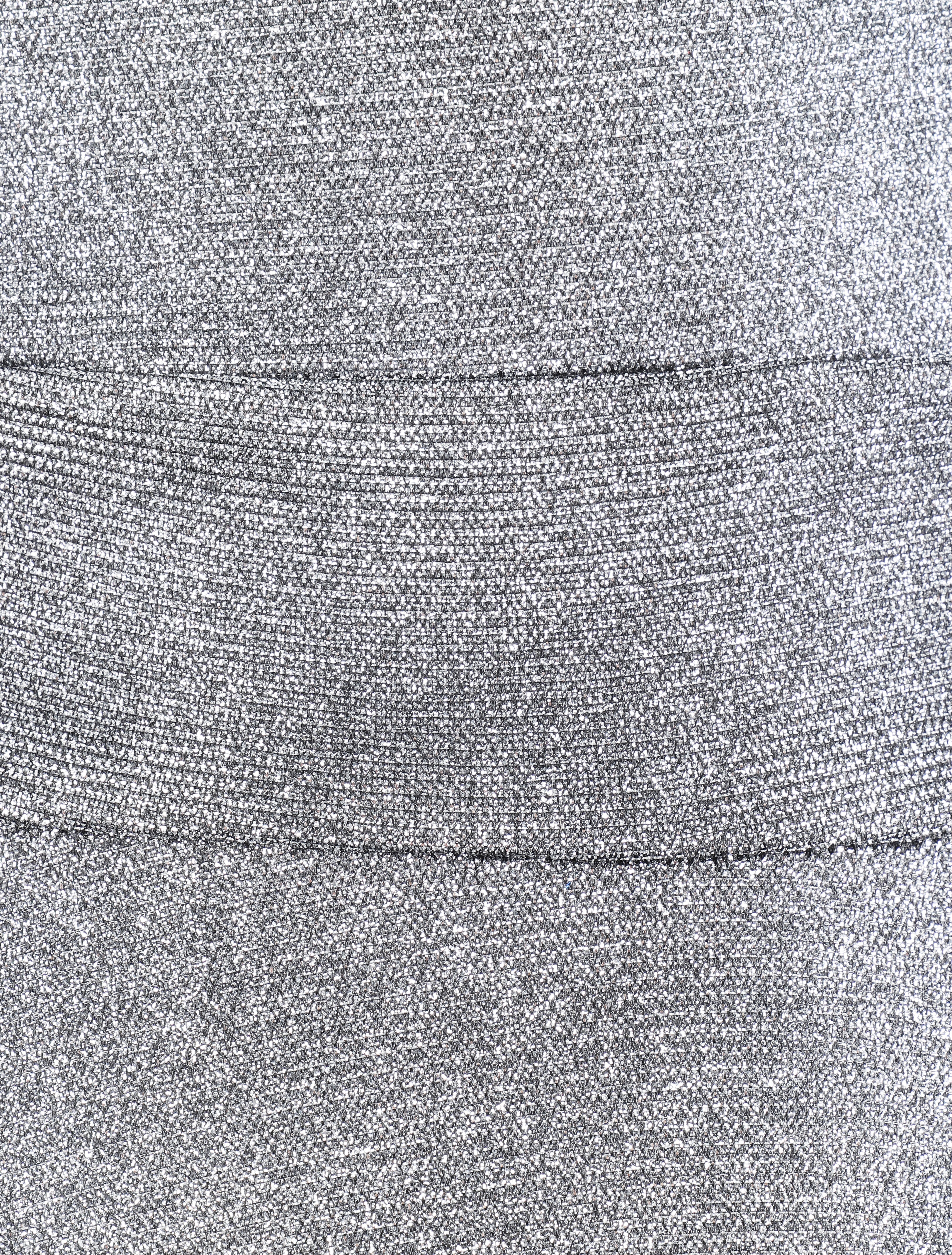 Pailletten fit & flare jurk met korset rug - Zilver - Image 3