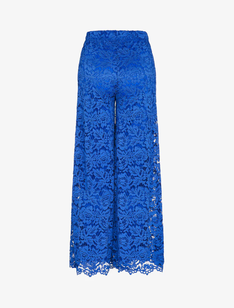 Extra lange kanten broek - Elektrisch blauw - Image 2