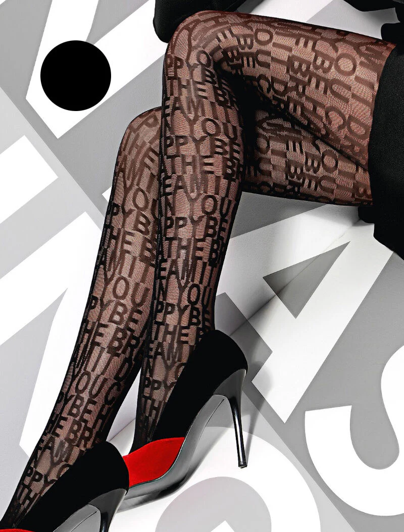 Quibble panty 20 - zwart