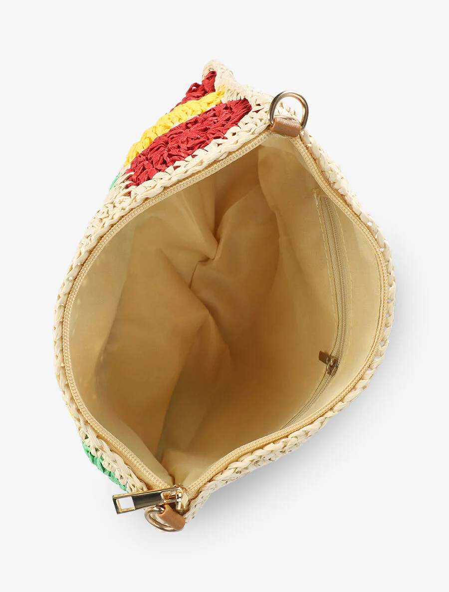 Patricia schoudertas - Groen/beige - Image 4