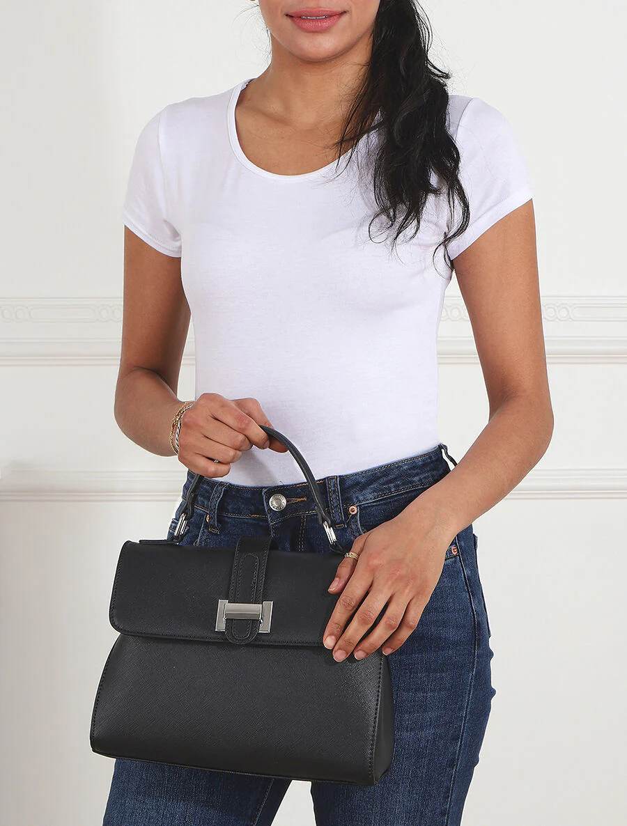 Piper handtas - Zwart - Image 5