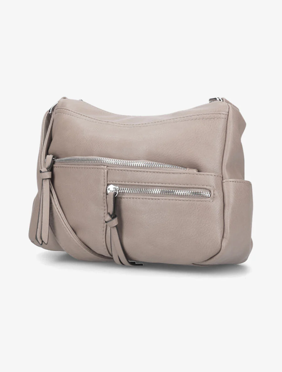 Piper schoudertas - Taupe - Image 2