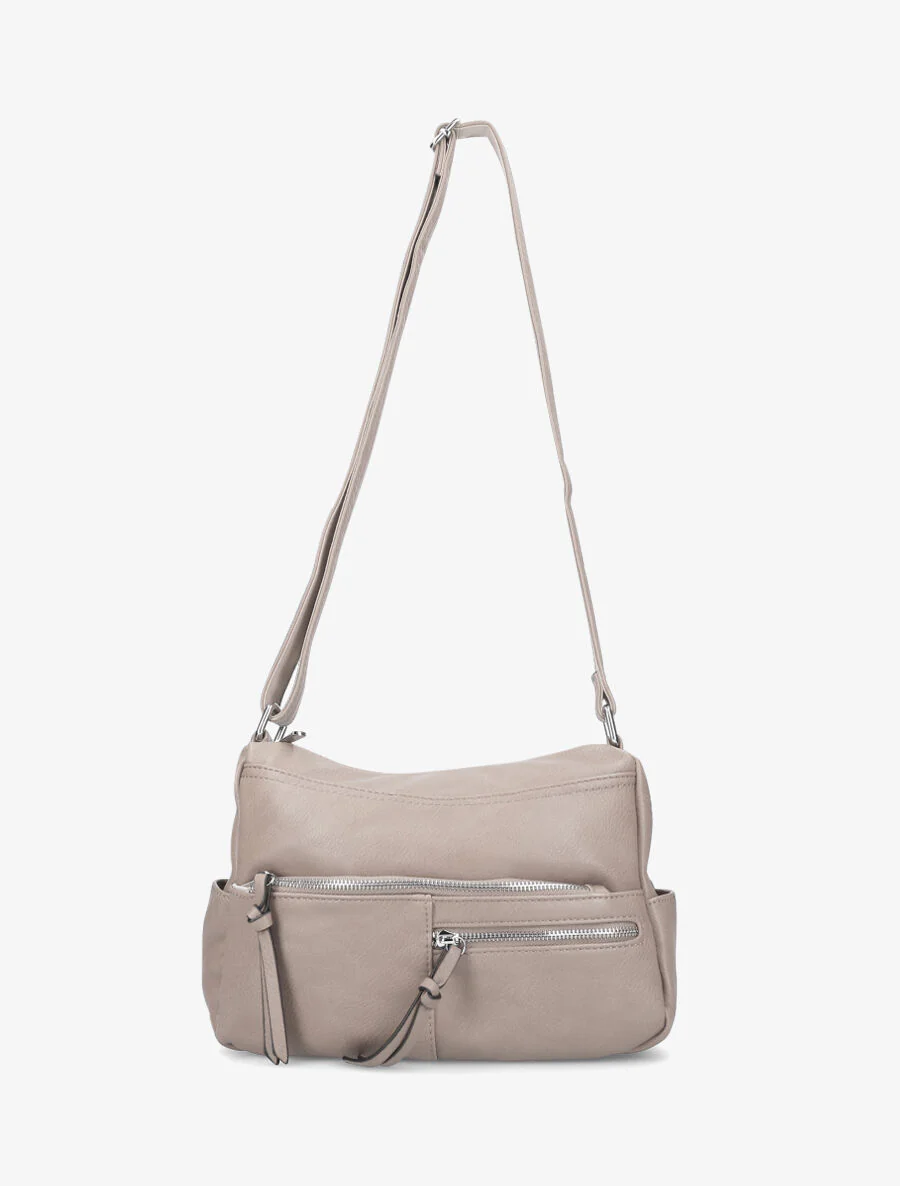 Piper schoudertas - Taupe - Image 4