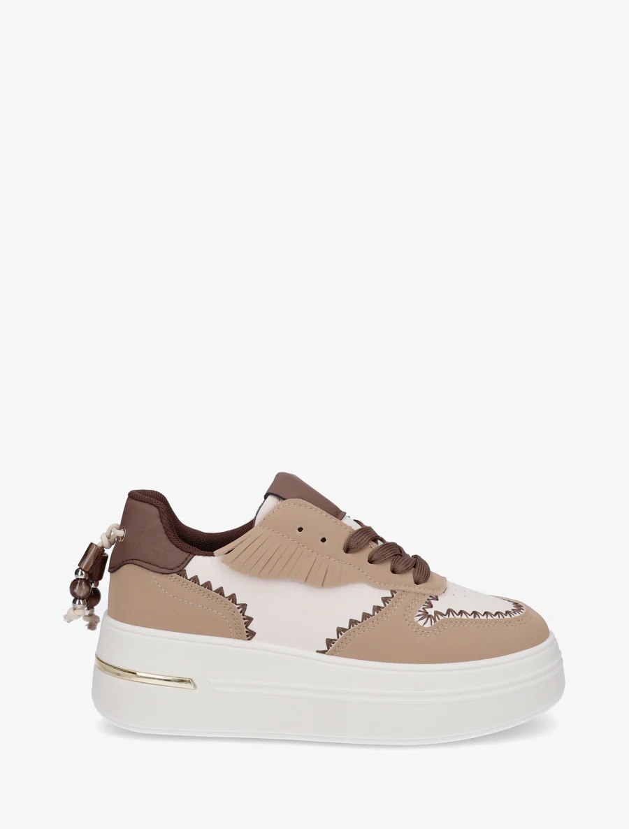 Plateau sneakers en kwastjes - Mol