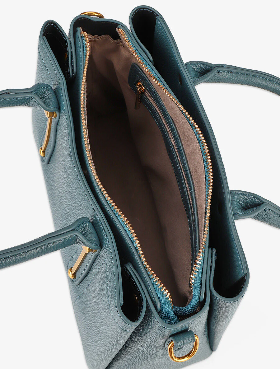 Poppy handtas - Petrol blauw - Image 4