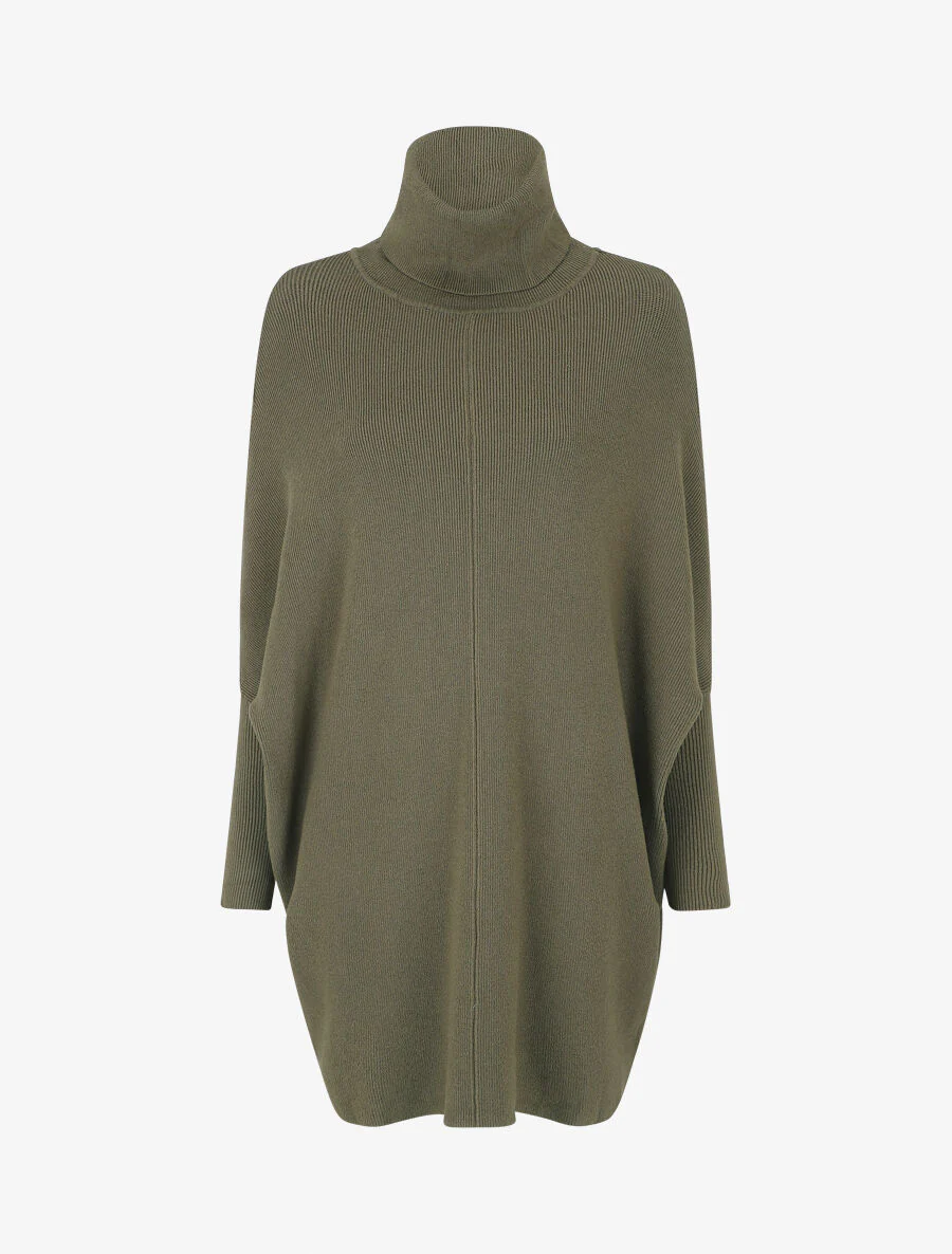 Oversized coltrui - Kaki