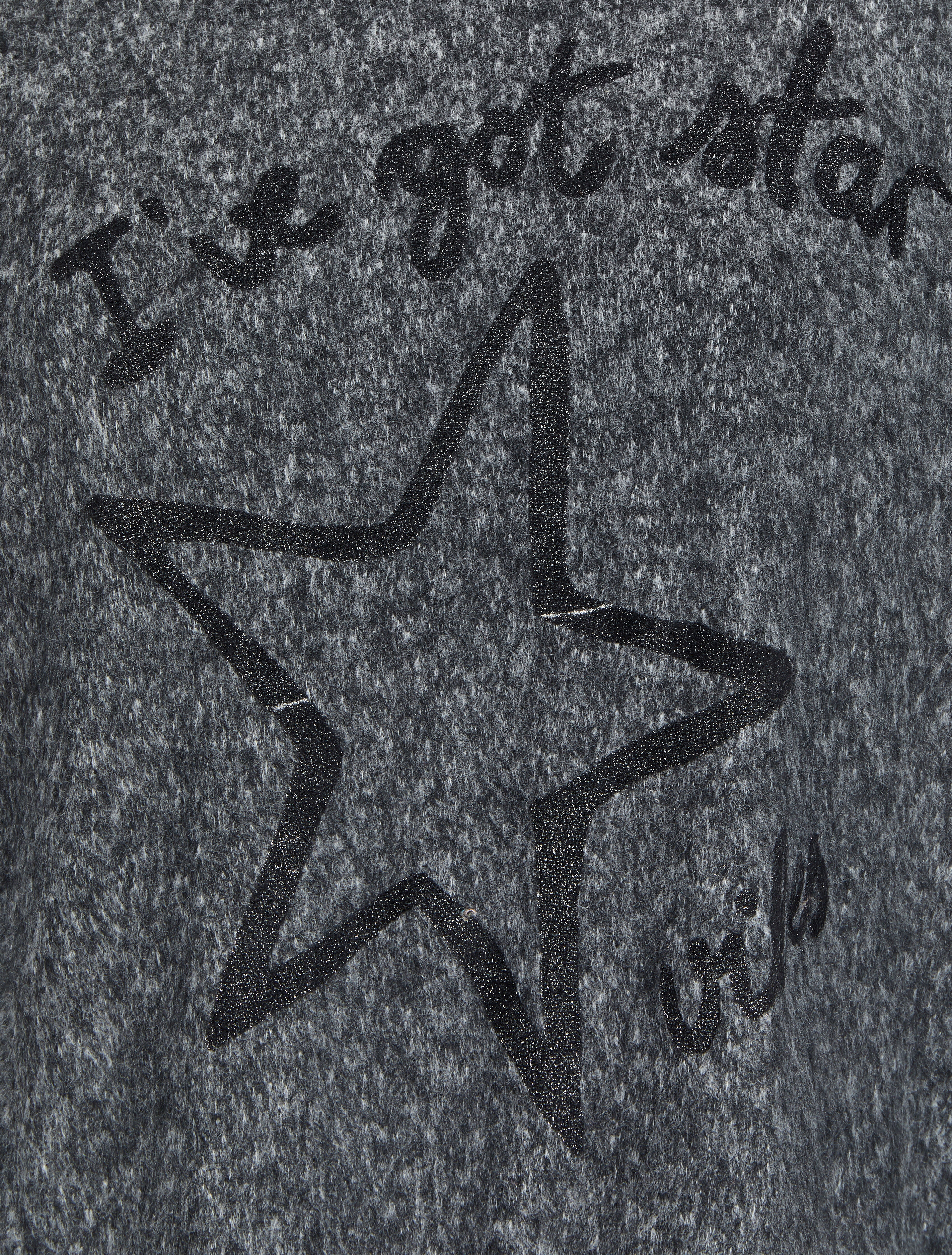 Vleermuis trui met print "I've got star" - Zwart - Image 3