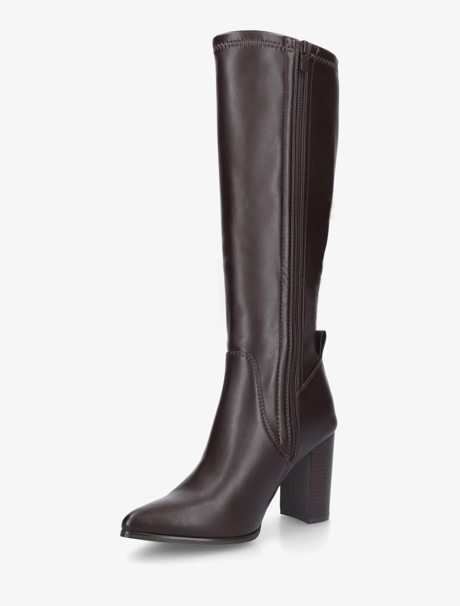 Puntschoenen van imitatieleer - Bruin - Image 3