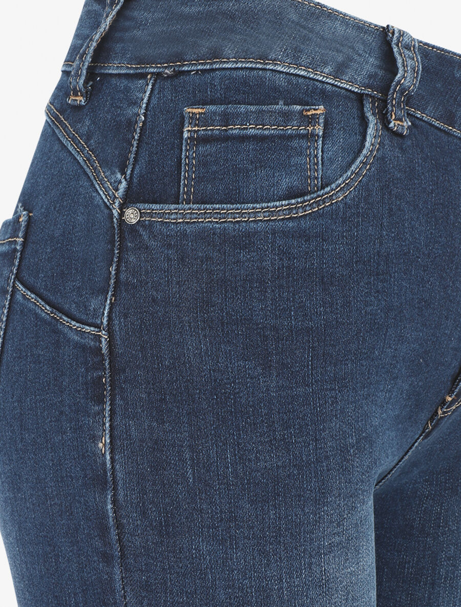 Push-up bootcut jeans - blauw - Image 3