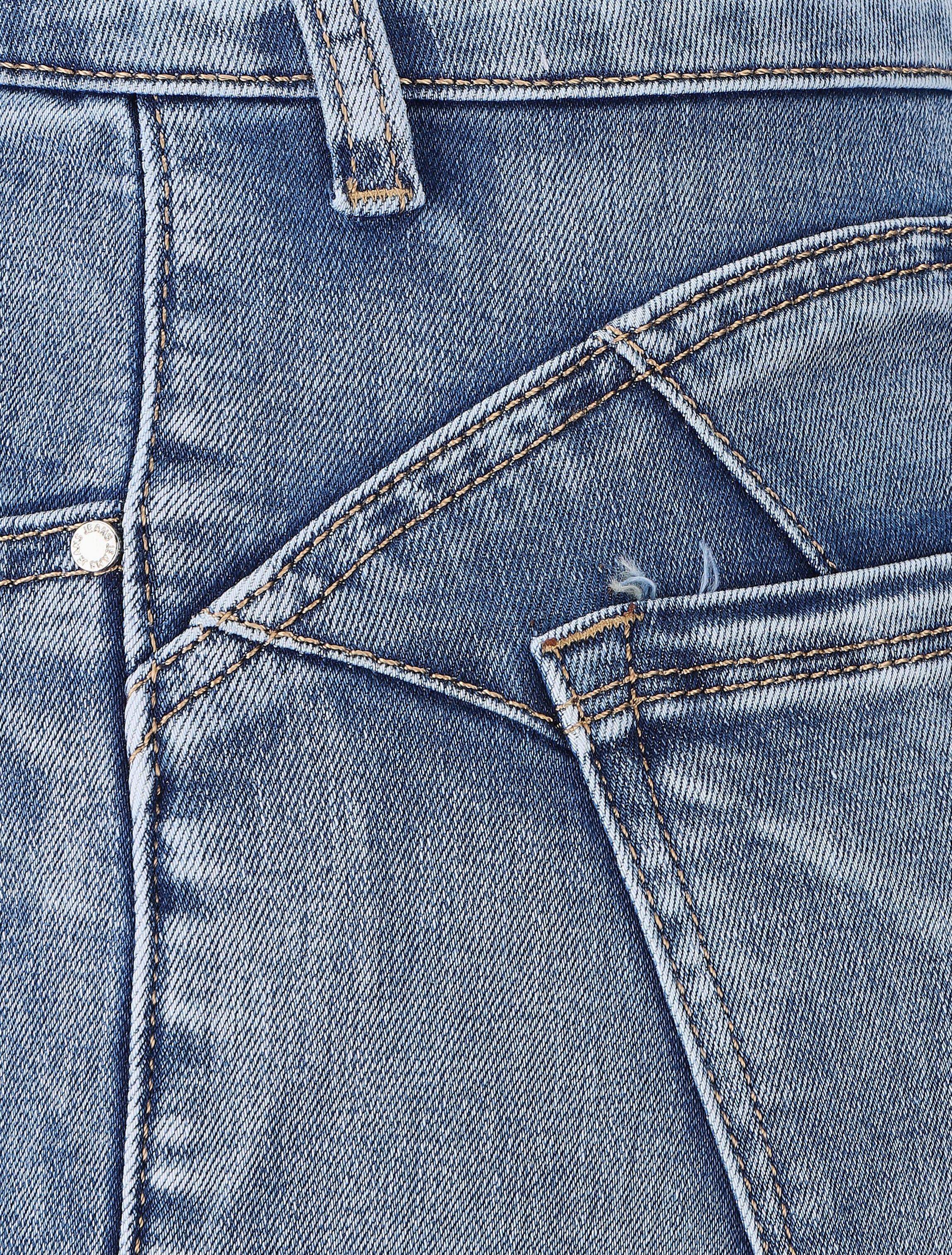 Push up skinny jeans - Blauw - Image 3