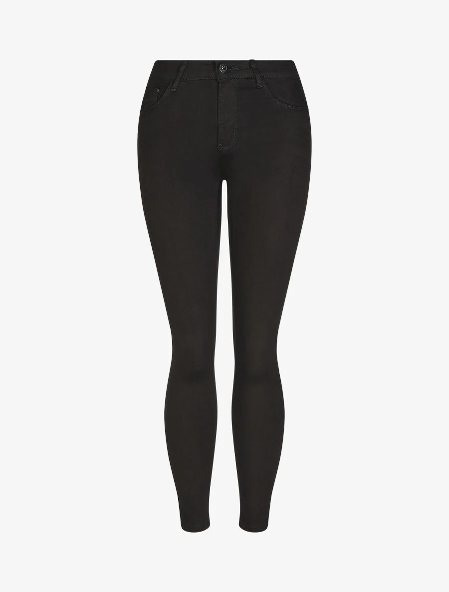 Push up skinny jeans - Zwart