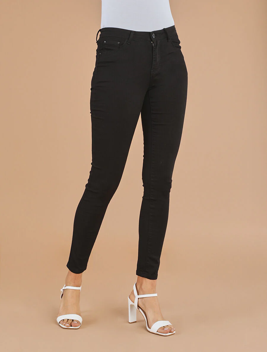 Push up skinny jeans - Zwart - Image 4