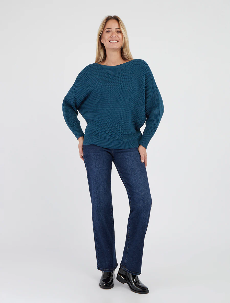 Recht gesneden gebleekte jeans - Blauw - Image 4