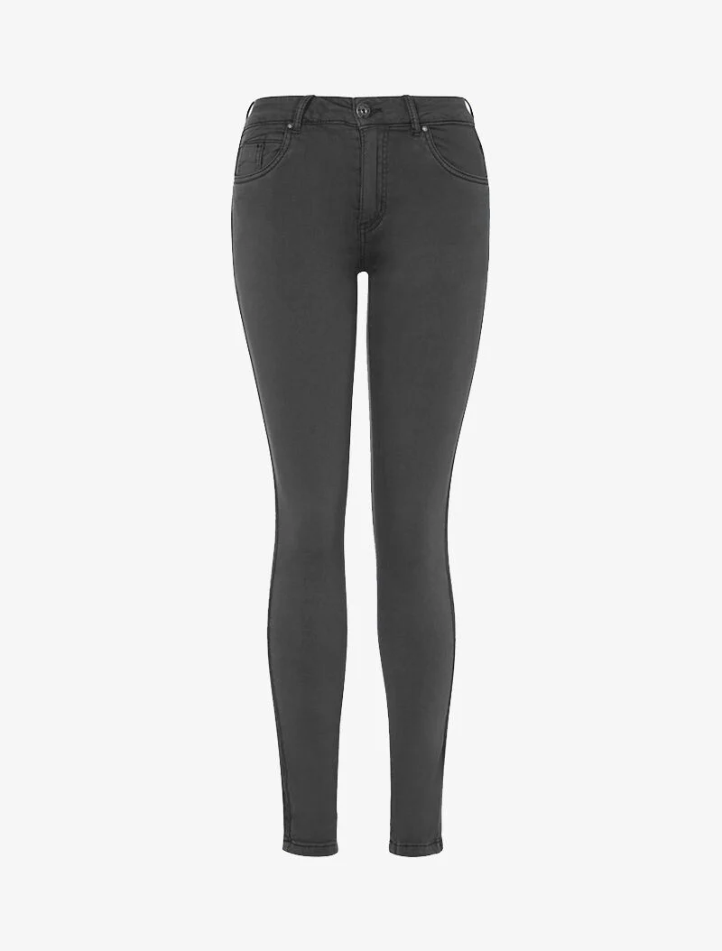 Basisjeans rechte snit - Antraciet
