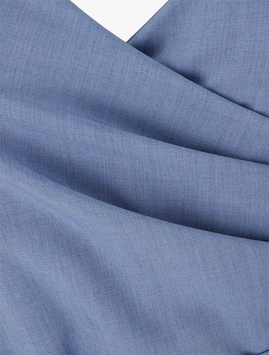 Rechte combinatie met fijne bandjes - Blauw - Image 3