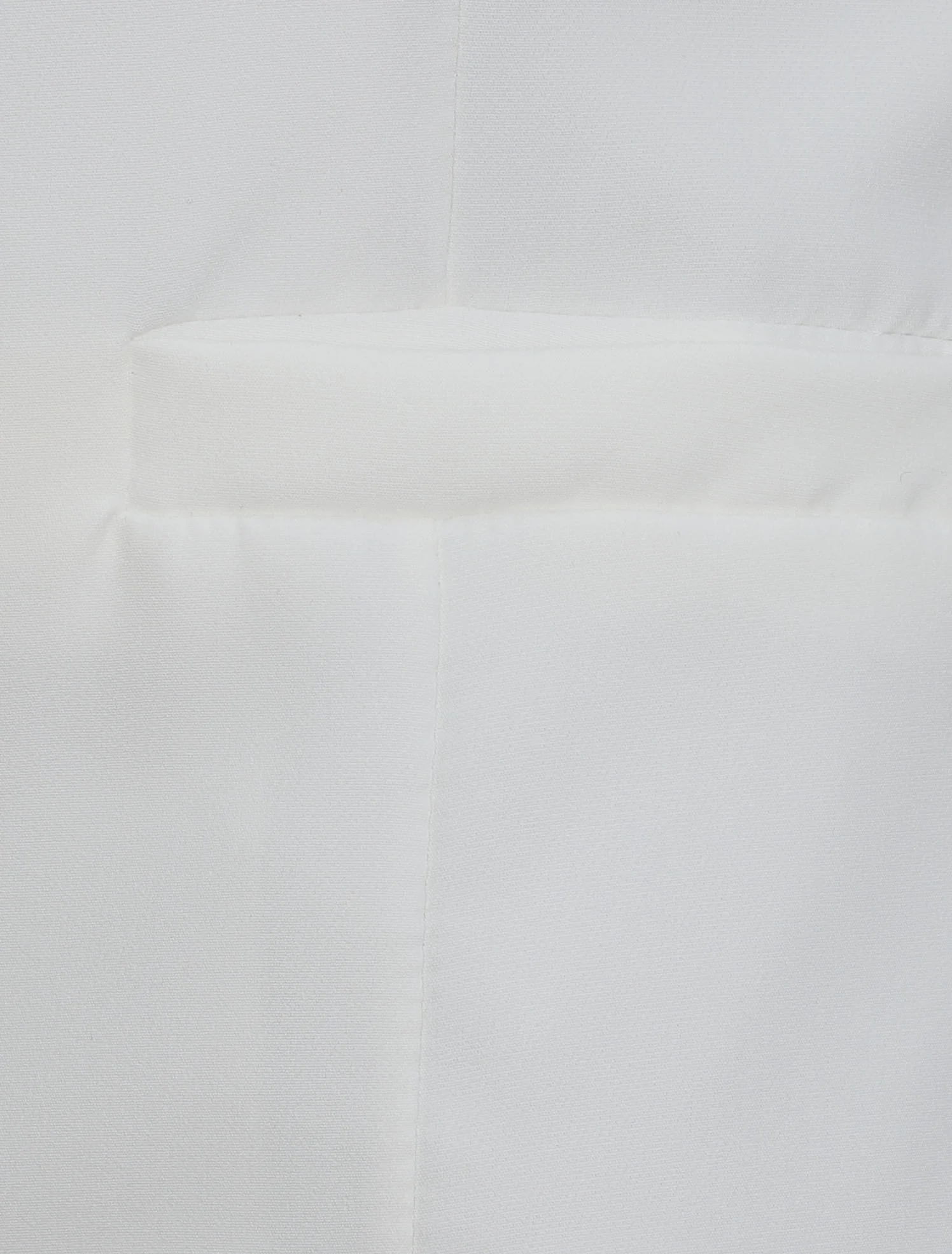 Rechte eenkleurige blazer - Wit - Image 3