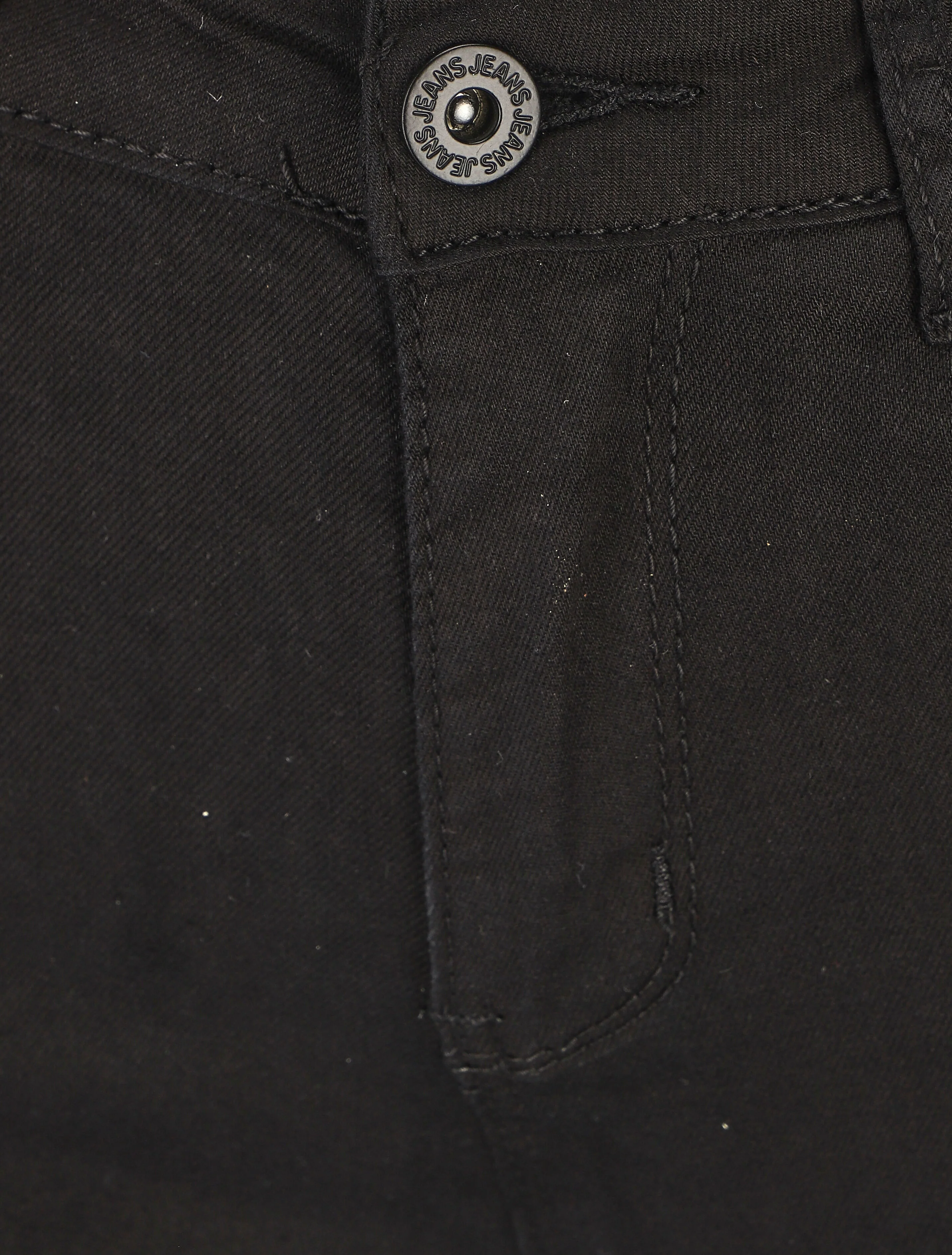 Rechte effen push up bermuda shorts - Zwart - Image 3