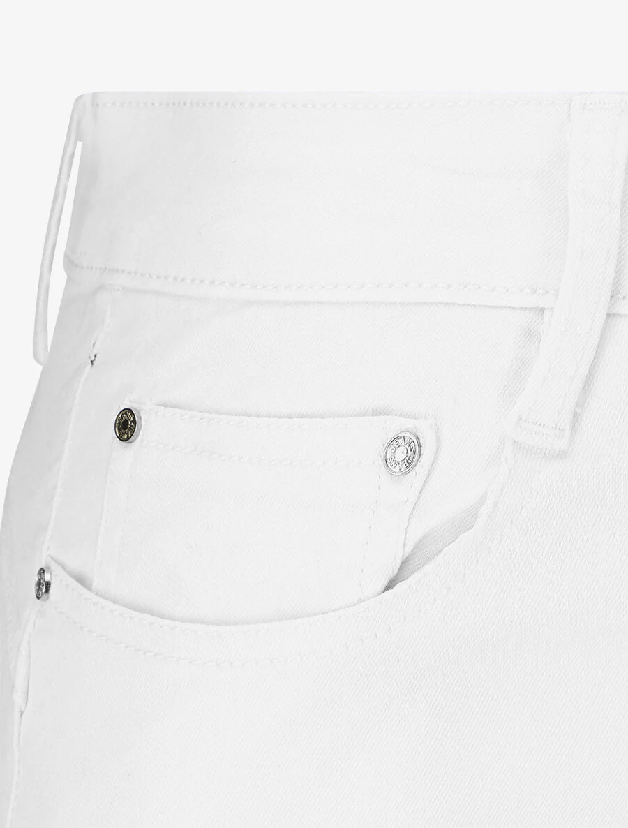 Rechte jeans in grote maat met standaard taille - wit - Image 3